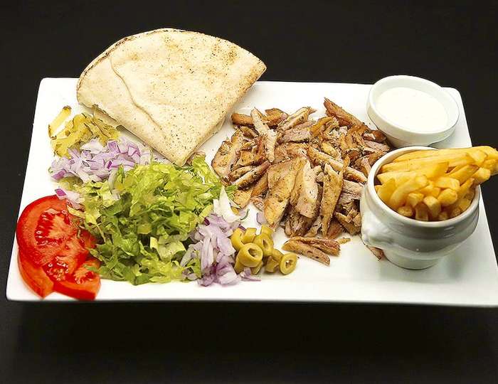 Chawarma au plat