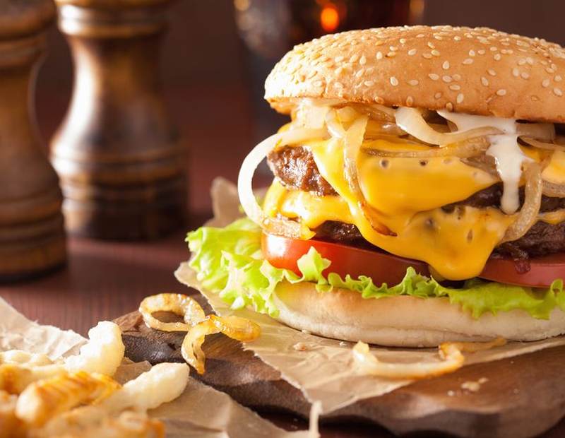 Cheesburger à la viande simple
