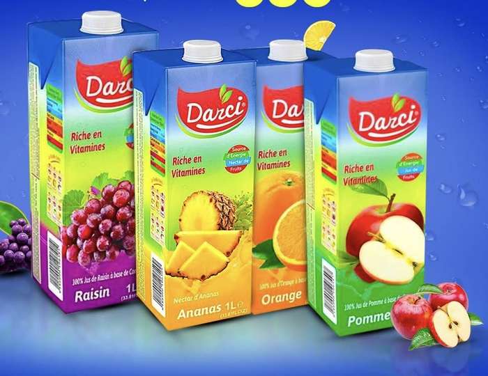 Jus en carton — Darci