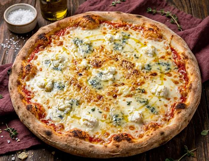 Pizza 4 fromages